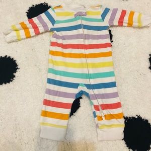 Carter’s rainbow striped sleepers